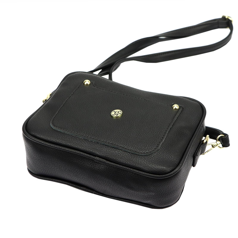 Gregorio damska listonoszka torebka przez ramię skóra eko z kieszeniami