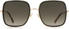 Okulary JIMMY CHOO JAYLAS5701QHA. Okulary przeciwsłoneczne, Kolor złoty. Kobieta.