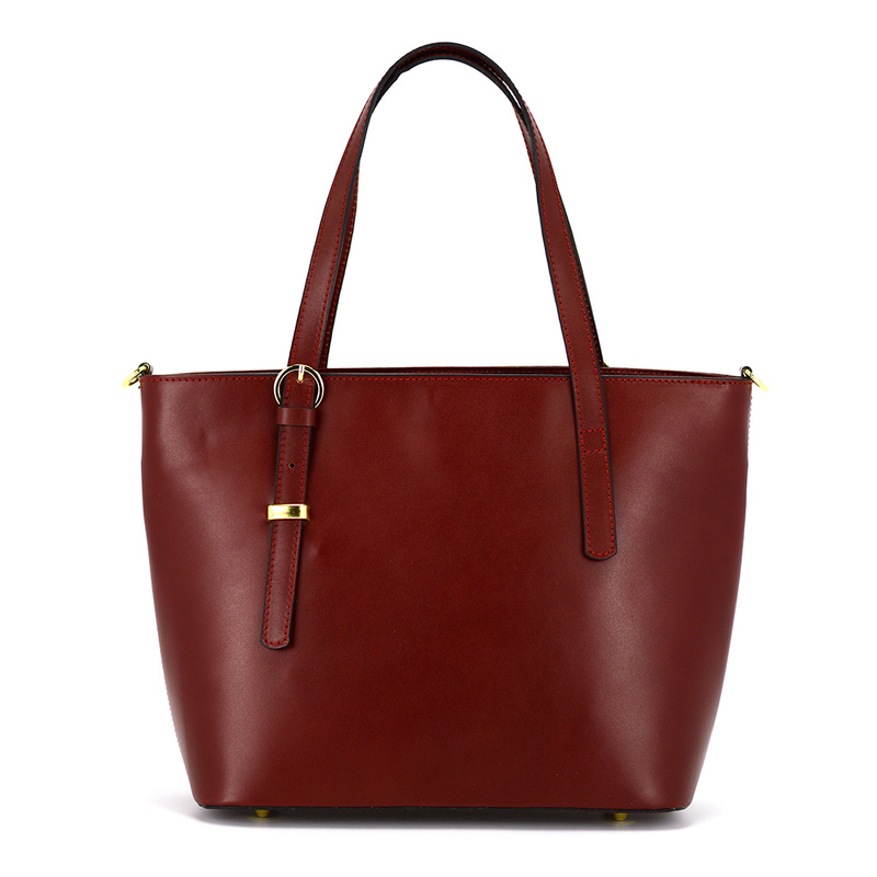 Damska duża Torebka skórzana na ramię Vera Pelle