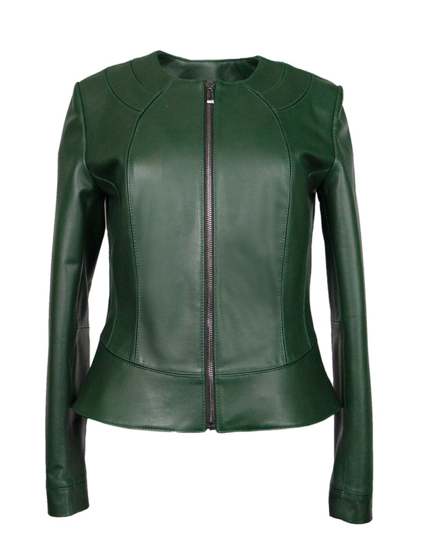 Bukowski Kurtka skórzana Adele damska suwak casual stylowa