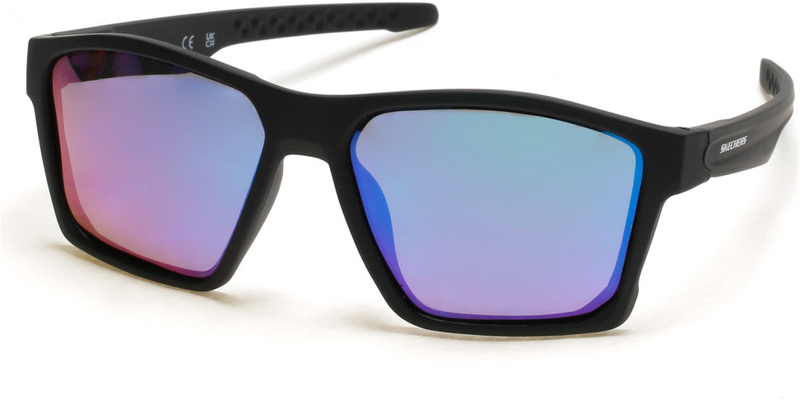 Okulary SKECHERS SE6246-5902X. Okulary przeciwsłoneczne, Kolor czarny. Mężczyzna.