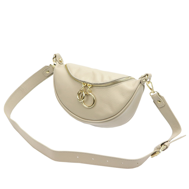 Vera Pelle damska listonoszka skóra naturalna torebka przez ramię miejska