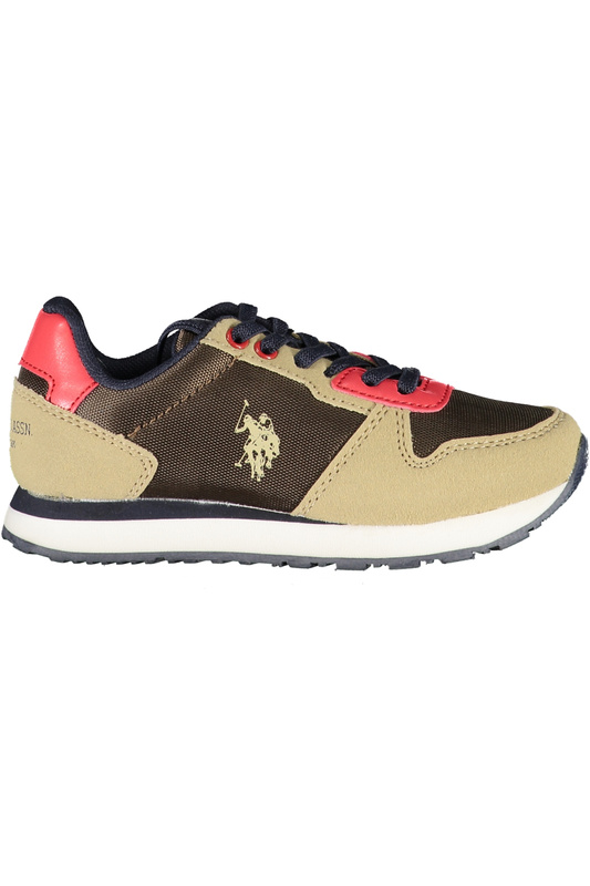US POLO ASSN. BRĄZOWE BUTY SPORTOWE DZIECIĘCE