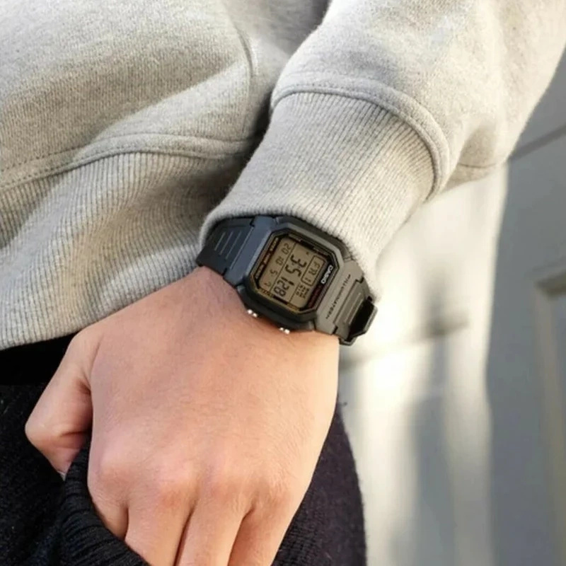 ZEGAREK MĘSKI CASIO W-800H-1BVES KLASYKA + BOX