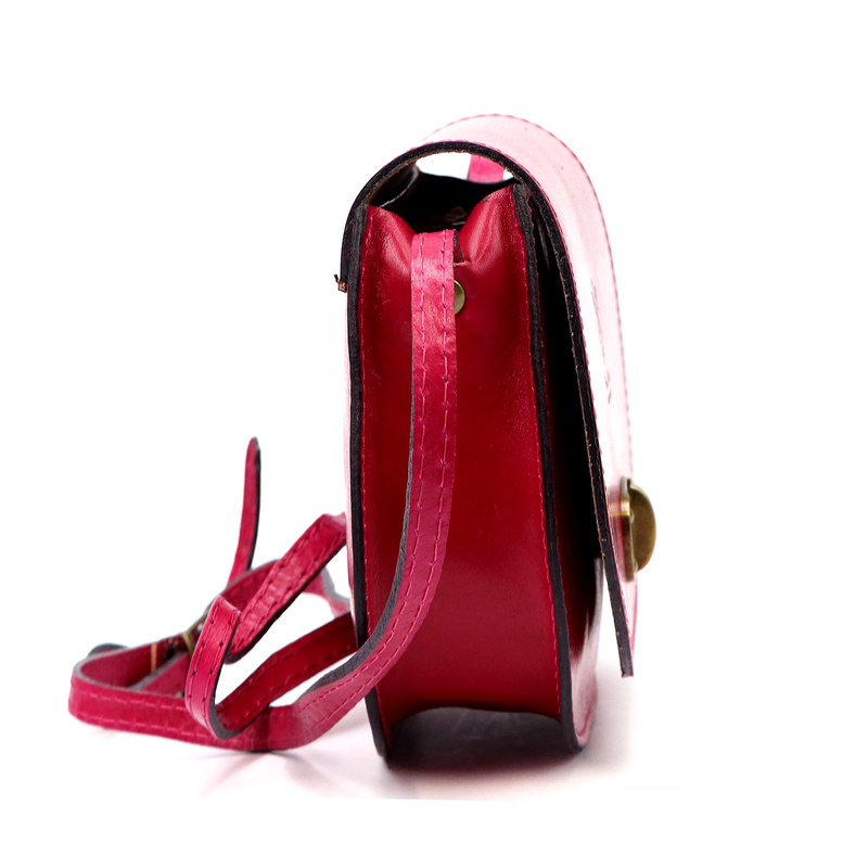 Gregorio Klasyczna damska listonoszka skóra naturalna torebka na ramię