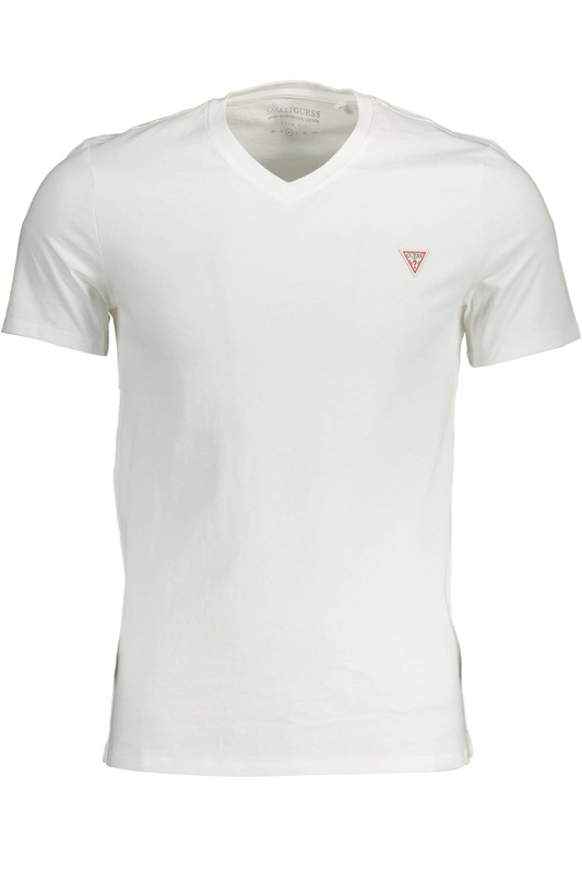GUESS JEANS MĘSKI T-SHIRT Z KRÓTKIM RĘKAWEM BIAŁY