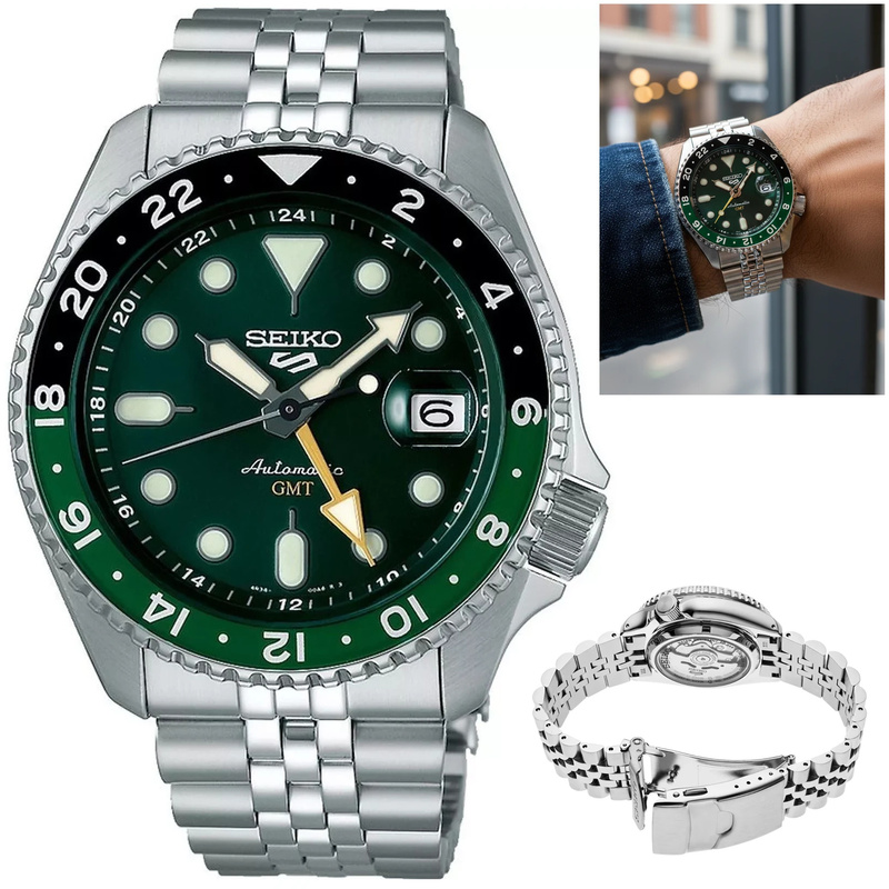 ZEGAREK MĘSKI SEIKO 5 SPORTS SSK033K1 + BOX