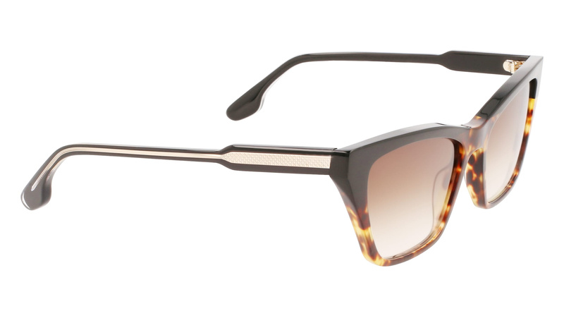 Okulary VICTORIA BECKHAM VB638S-005. Okulary przeciwsłoneczne, Kolor czarny brązowy. Kobieta.