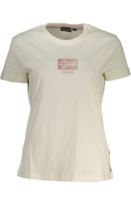 DAMSKI T-SHIRT Z KRÓTKIM RĘKAWEM NAPAPIJRI BIAŁY