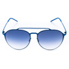 Okulary ITALIA INDEPENDENT 0221-022-000. Okulary przeciwsłoneczne, Kolor niebieski. Kobieta.