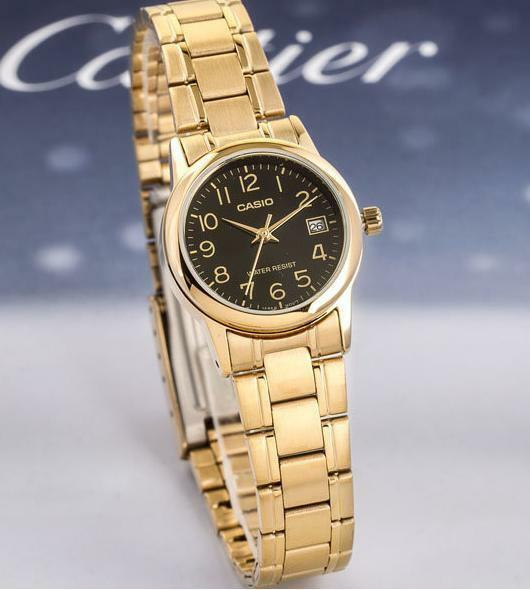 ZEGAREK DAMSKI CASIO LTP-V002G-9B3 + BOX