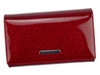 czerwony || Red \ materiał || Skóra naturalna