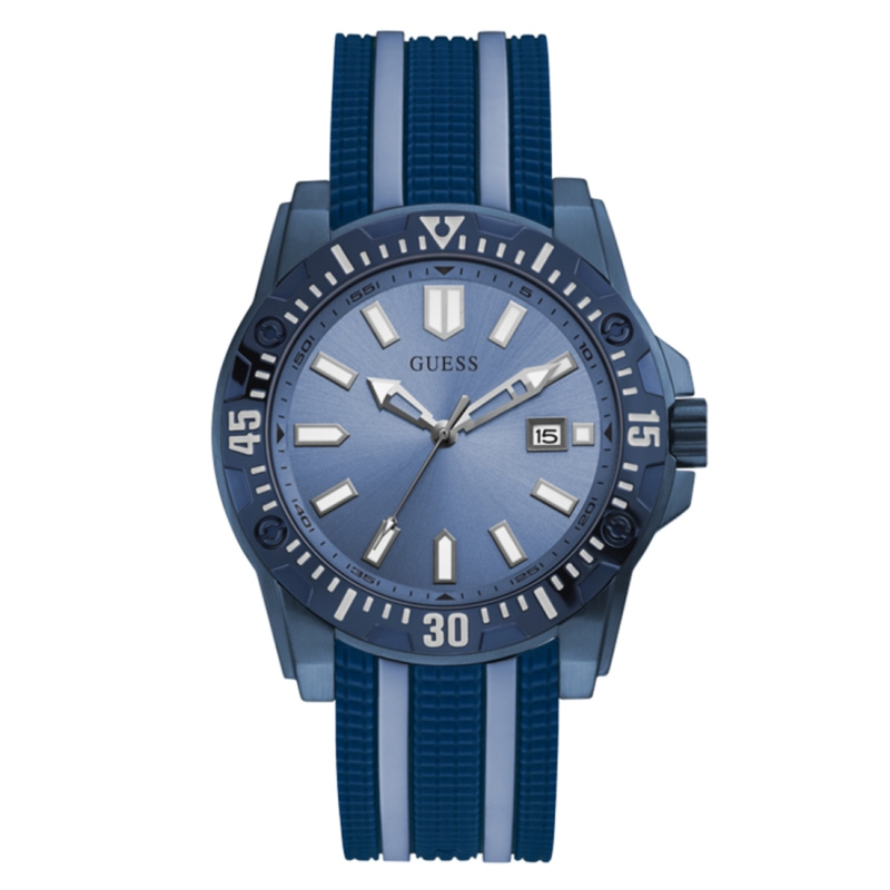 Zegarek GUESS GW0055G2. Kwarcowy, Kolor niebieski. Mężczyzna.