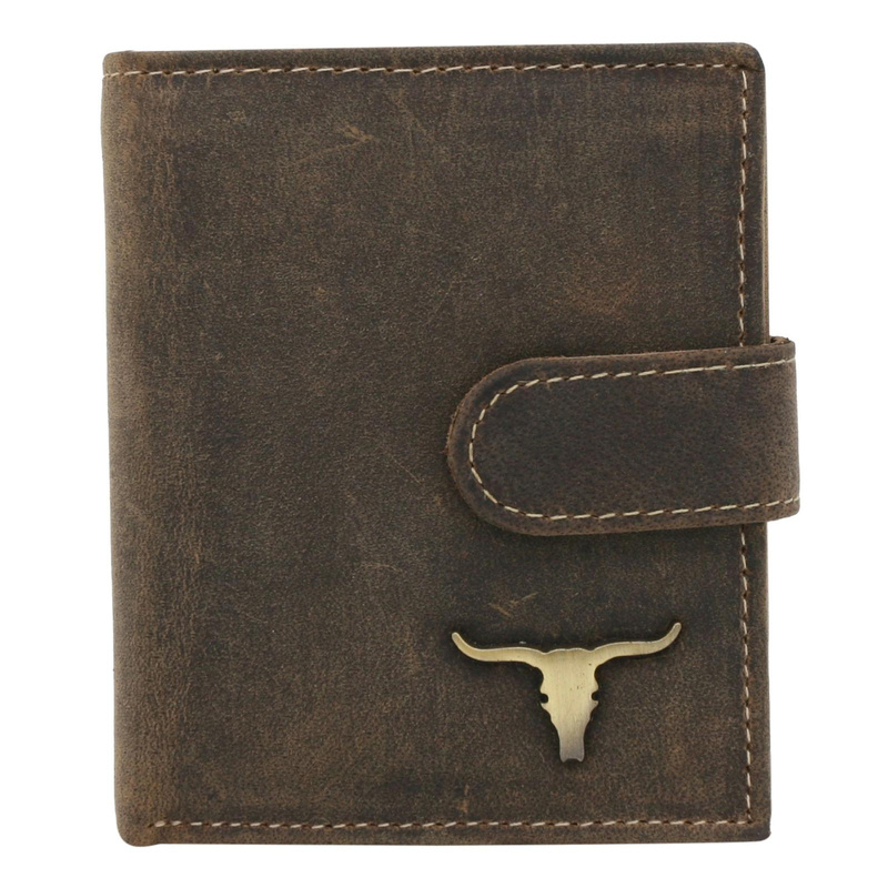 Skórzany męski portfel Wild RM-24-16L-BAW