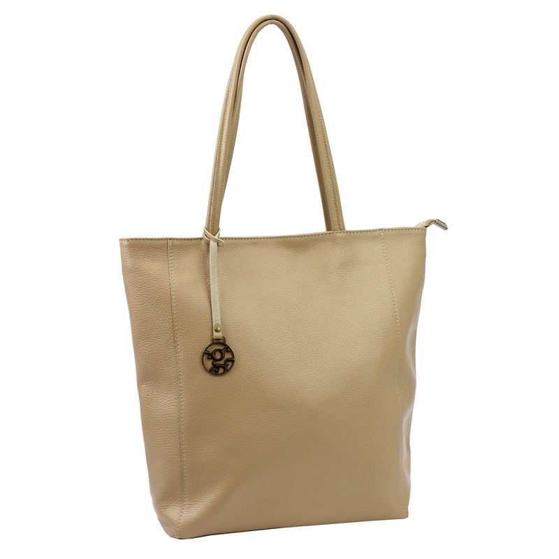 Gregorio damska shopperbag duża torebka na ramię skóra naturalna