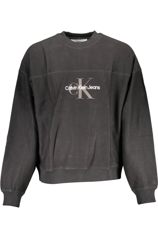 BLUZA CALVIN KLEIN BEZ ZAMKA CZARNA MĘSKA
