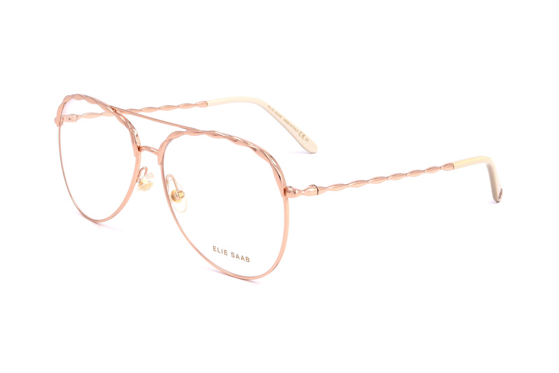 Okulary ELIE SAAB ES-020-DDB. Okulary, Kolor brązowy. Kobieta.