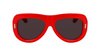 Okulary FERRAGAMO SF2029SE-600. Okulary przeciwsłoneczne, Kolor czerwony. Kobieta.