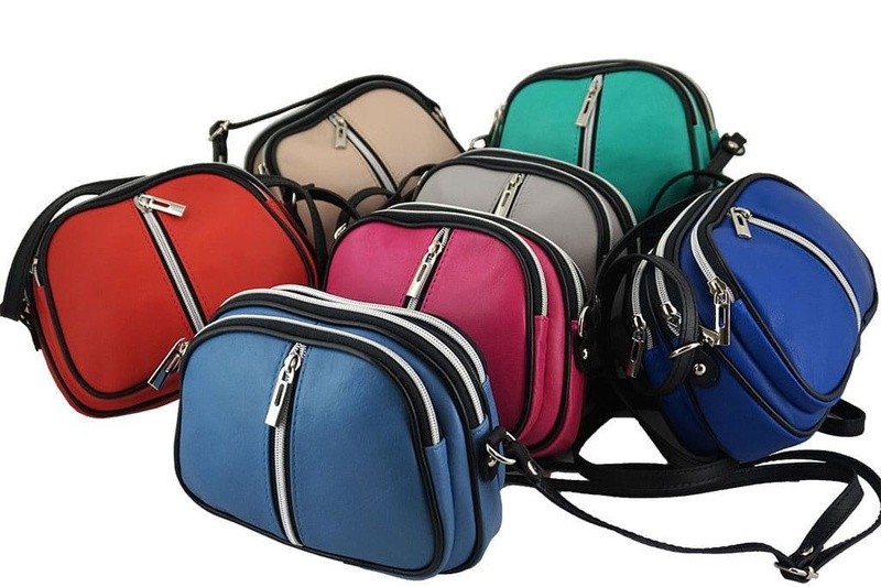 Listonoszka damska - Barberini's - Różowa pudrowa