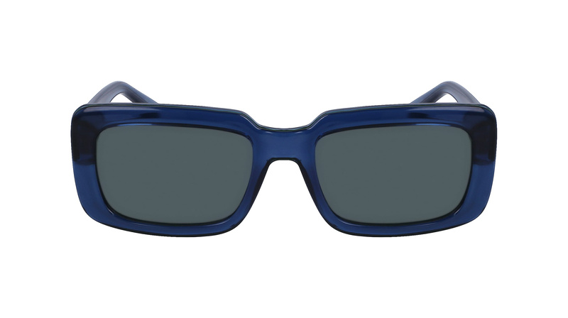 Okulary KARL LAGERFELD KL6101S-400. Okulary przeciwsłoneczne, Kolor niebieski. Unisex.