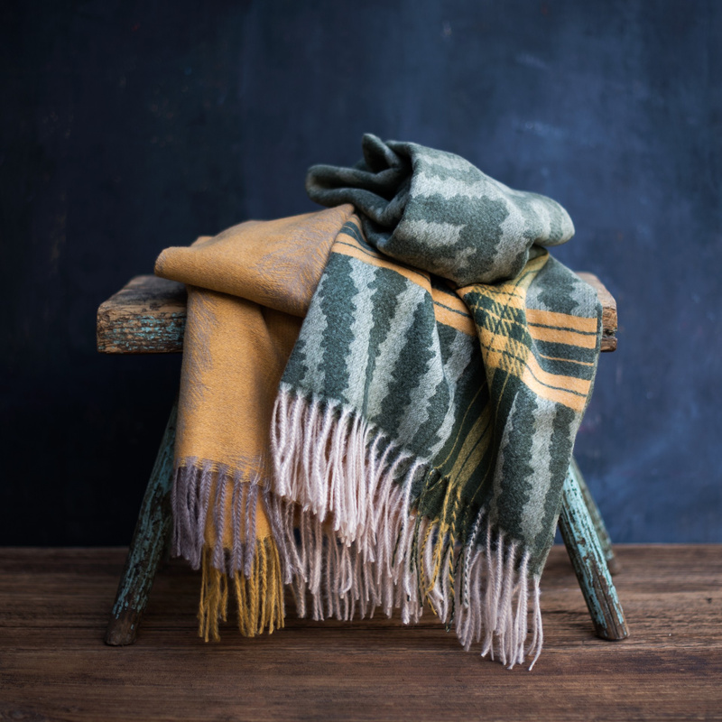 Szal Pręgowana Jesień