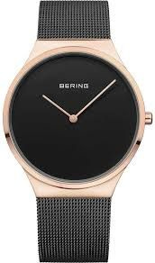 Zegarek BERING 12138-166. Kwarcowy, Kolor czarny. Kobieta.
