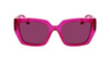 Okulary KARL LAGERFELD KL6143S-650. Okulary przeciwsłoneczne, Kolor różowy. Kobieta.