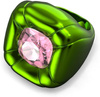 Biżuteria SWAROVSKI 5601542. Pierścionek, Kolor zielony. Kobieta.