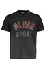 T-SHIRT MĘSKI Z KRÓTKIM RĘKAWEM PLEIN SPORT CZARNY
