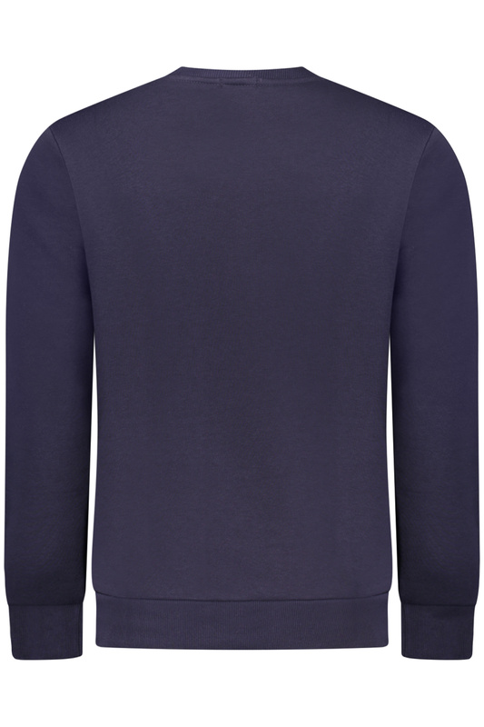 BLUZA Z KARABINEM BEZ ZAMKA MĘSKA NIEBIESKA