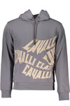 BLUZA CAVALLI CLASS BEZ ZAMKA MĘSKA SZARA
