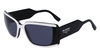 Okulary KARL LAGERFELD KL6106S-6. Okulary przeciwsłoneczne, Kolor czarny. Unisex.