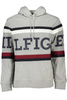 SZARY BLUZA MĘSKA TOMMY HILFIGER BEZ ZAMKU