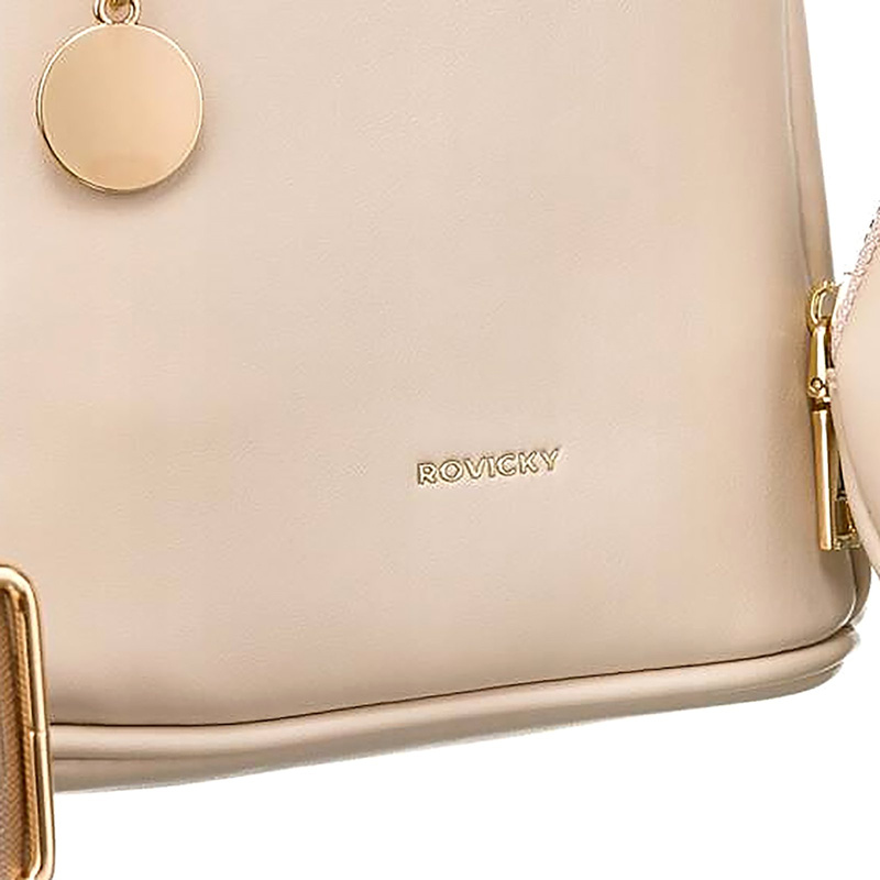 Rovicky Listonoszka Damska Torebka Na Ramię Crossbody Skóra Eko Z Etui