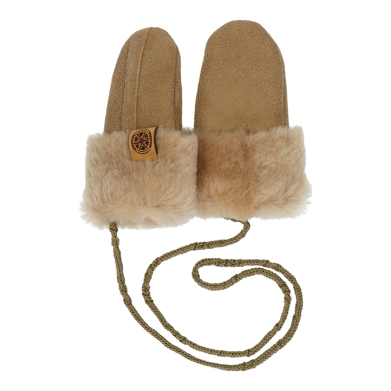 Rękawiczki bobaski bez palców 100% FUTERKO