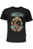 CAVALLI CLASS T-SHIRT Z KRÓTKIM RĘKAWEM MĘSKI CZARNY