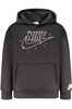 CZARNA BLUZA DZIECIĘCA NIKE Z ROZPINANYM NA ZAMEK