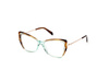 Okulary EMILIO PUCCI EP5199-55095. Okulary, Kolor zielony. Kobieta.