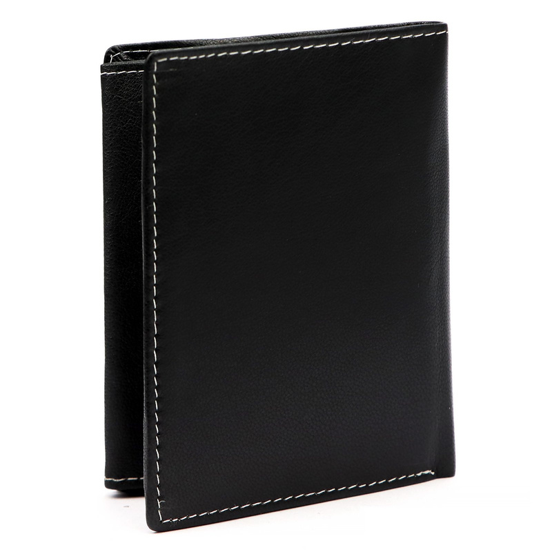 Money Kepper portfel męski pionowy skóra naturalna rozbudowany duży