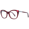 Okulary PUCCI EP5059-53068. EYEGLASSES, Kolor czerwony. Kobieta.
