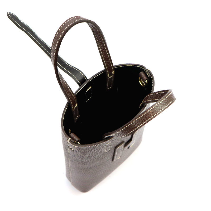 Luka damska skórzana listonoszka torebka do ręki Mała zgrabna i stylowa