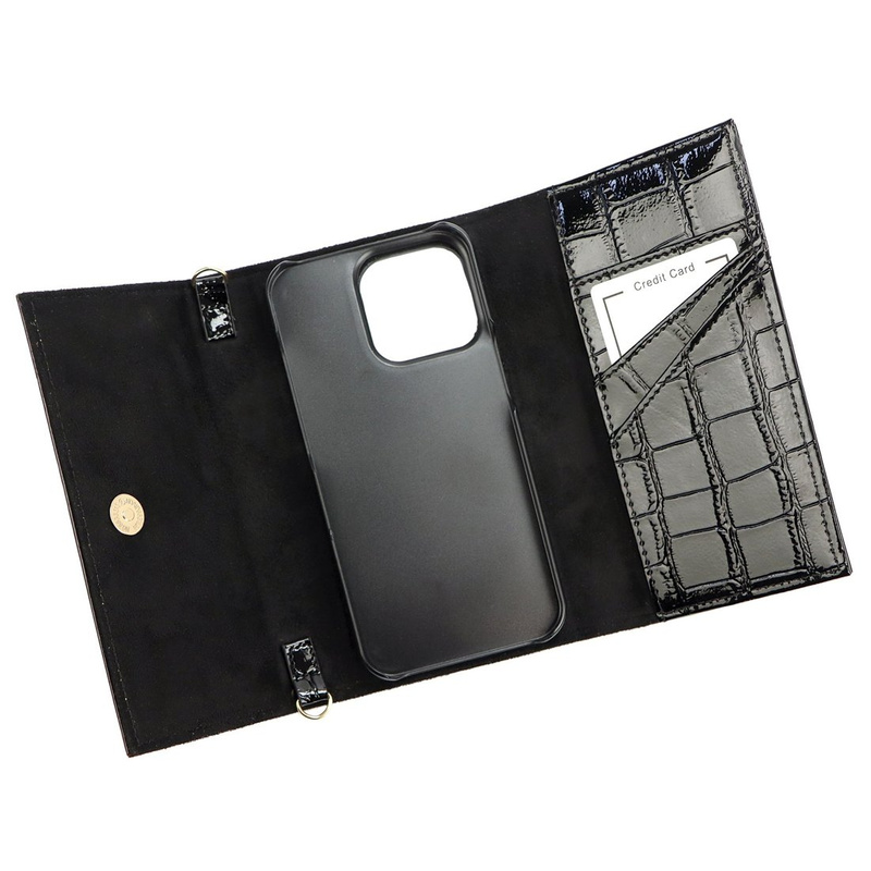 Duże Skórzane etui damskie MiaMore IPHONE 13 PRO