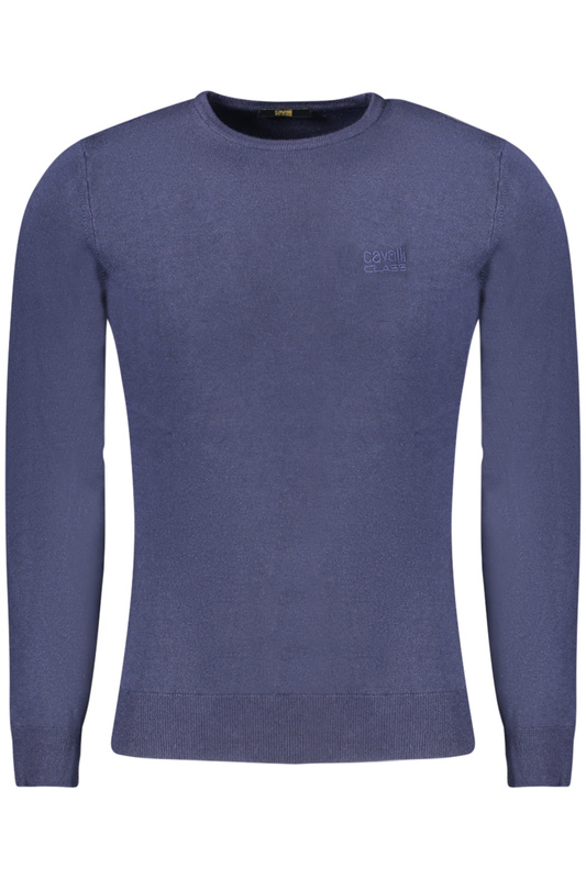 CAVALLI CLASS MĘSKI SWETER NIEBIESKI