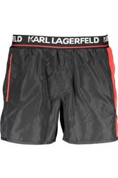 KARL LAGERFELD BEACHSEAR KOSTIUM KĄPIELOWY DÓŁ MĘSKI BIAŁE