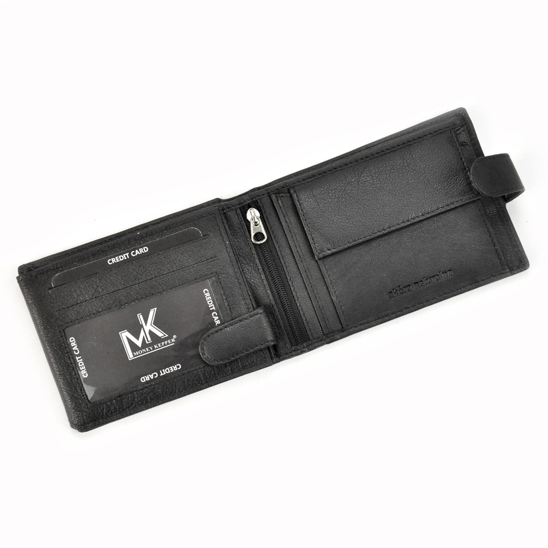 Skórzany męski portfel Money Kepper CC 5600B