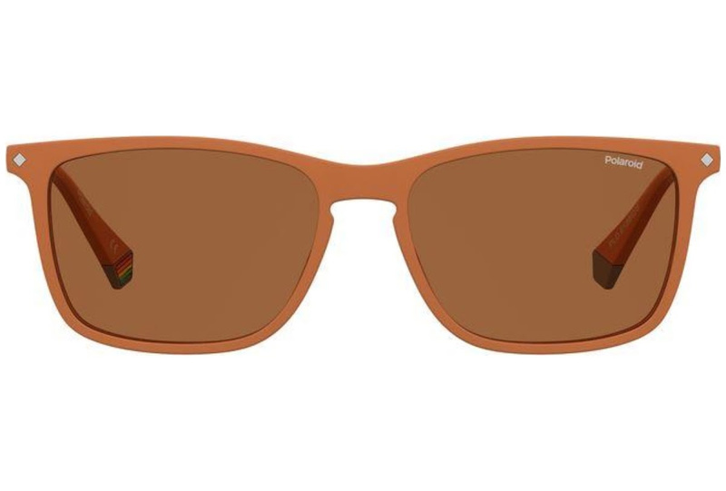 Okulary POLAROID PLD6139CS-L7Q. Okulary przeciwsłoneczne, Kolor pomarańczowy. Mężczyzna.