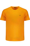 POMARAŃCZOWY T-SHIRT MĘSKI Z KRÓTKIM RĘKAWEM NAPAPIJRI