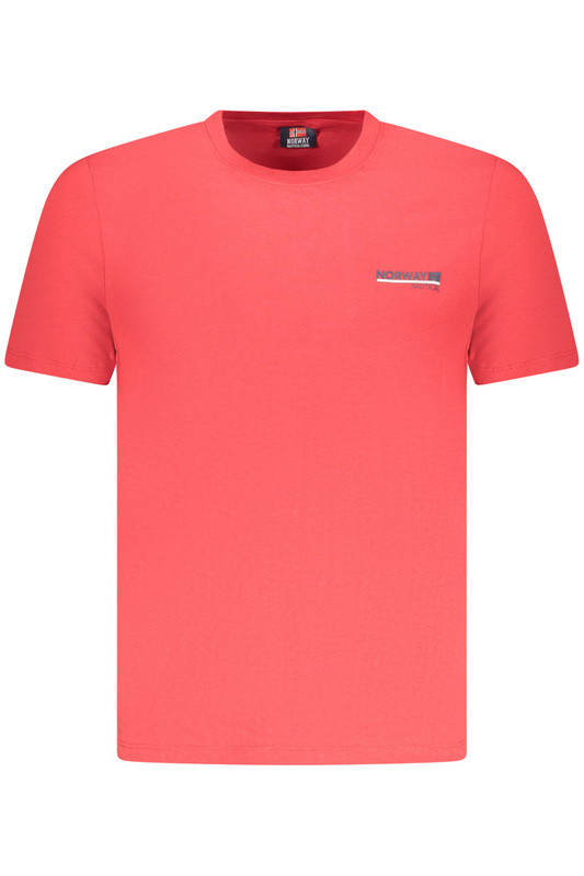 Norway 1963 M�SKA KOSZULKA Z KR�TKIM R�KAWEM CZERWONA