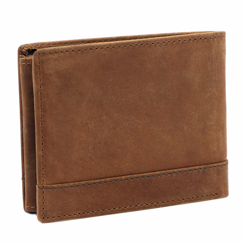 Skórzany męski portfel Nordee HJORT N992