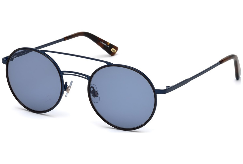Okulary WEB EYEWEAR WE0233-90V. Okulary przeciwsłoneczne, Kolor niebieski. Mężczyzna.